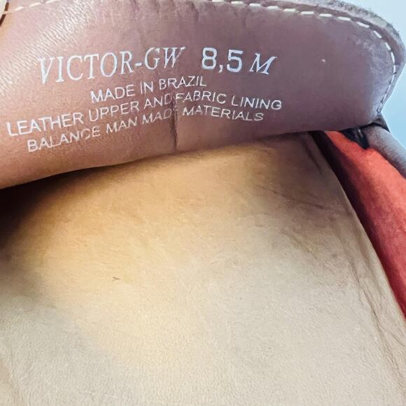 Donald Pliner Shoes Mens 8.5 Brown Leather Victor GW Bit Driving Loafers Comfort